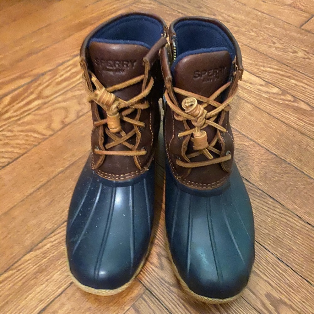 Sperry saltwater duck boots